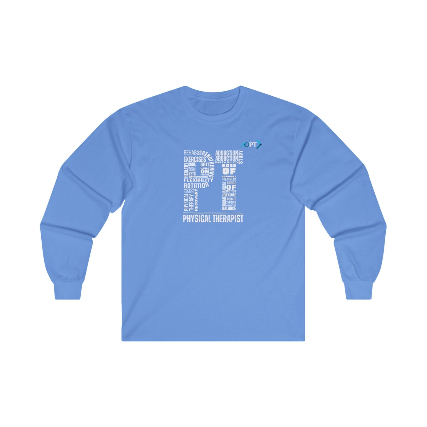 "PT" Physical Therapist Long Sleeve