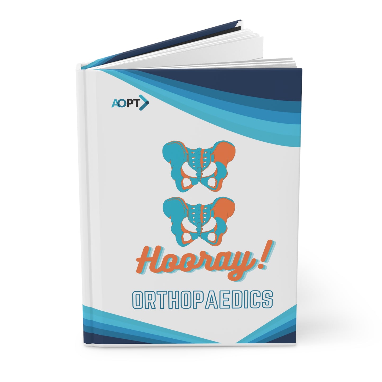 Hip Hip Hooray Ortho Hardcover Journal