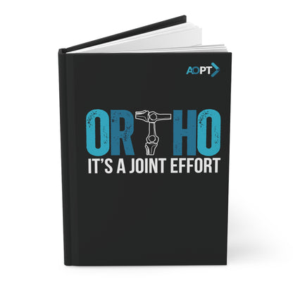 It's A Joint Effort Hardcover Journal