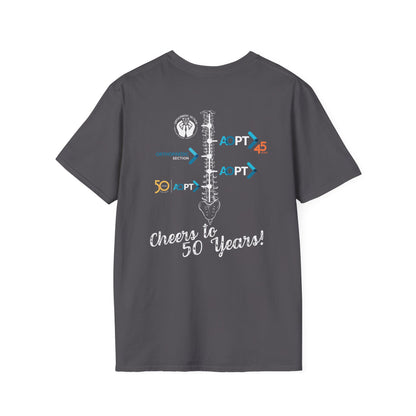 50th Spine Timeline T-shirt