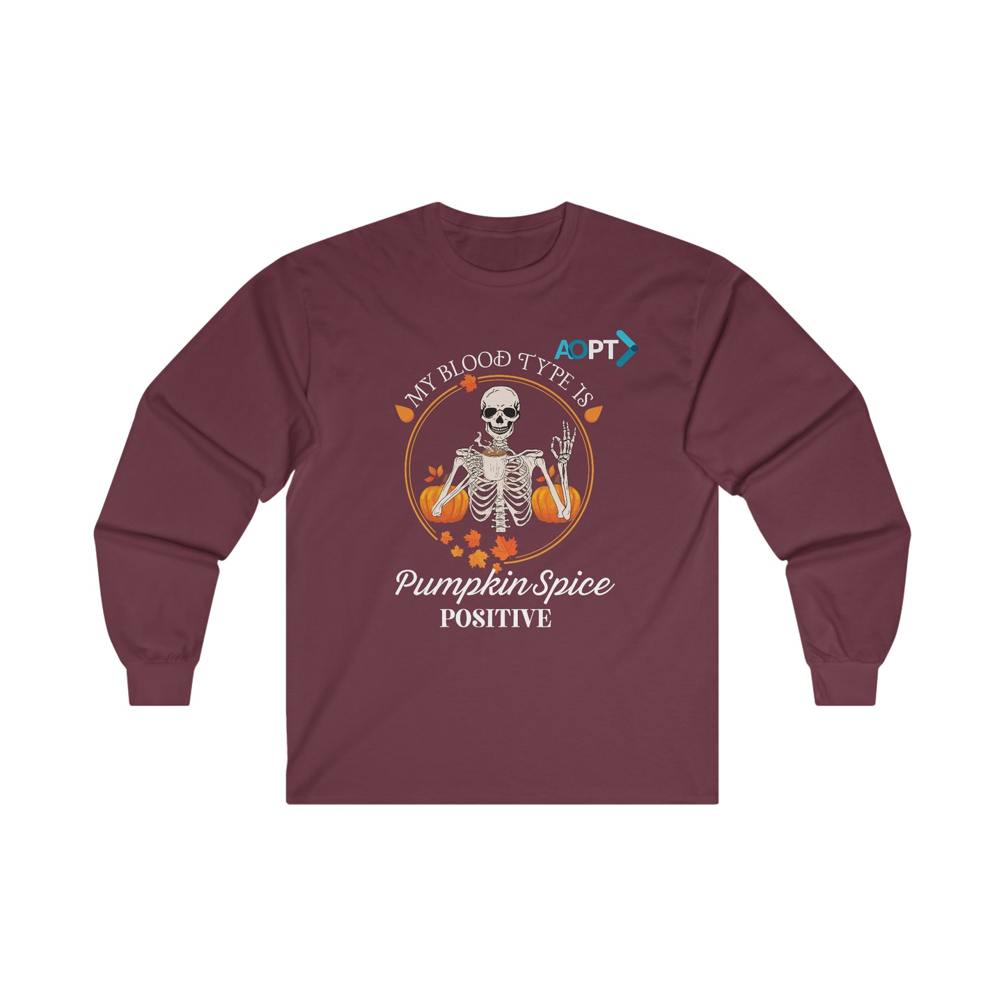 Pumpkin Spice Positive Long Sleeve Tee