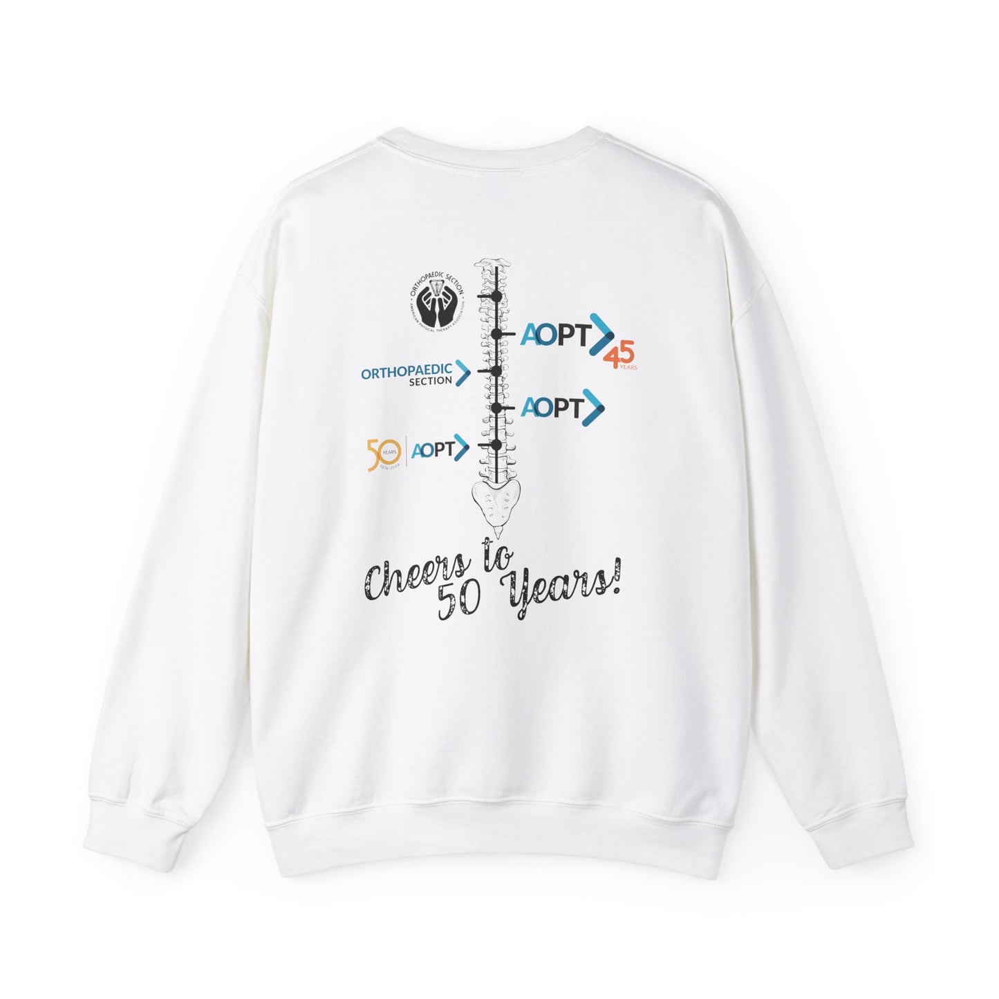 50th Spine Timeline Sweatshirt