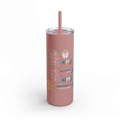 50th Spine Timeline Matte Tumbler, 20oz