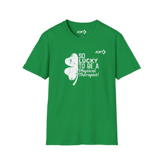 So Lucky to Be a PT T-shirt- Women's