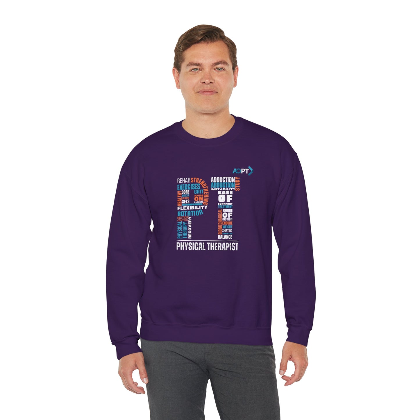 "PT" Physical Therapist Sweatshirt