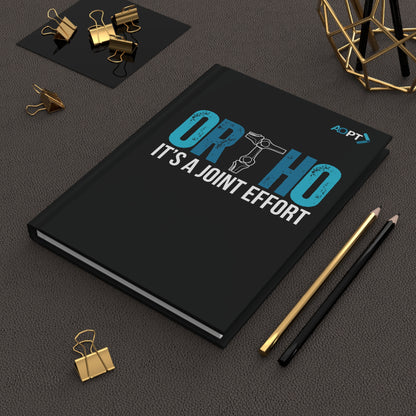 It's A Joint Effort Hardcover Journal