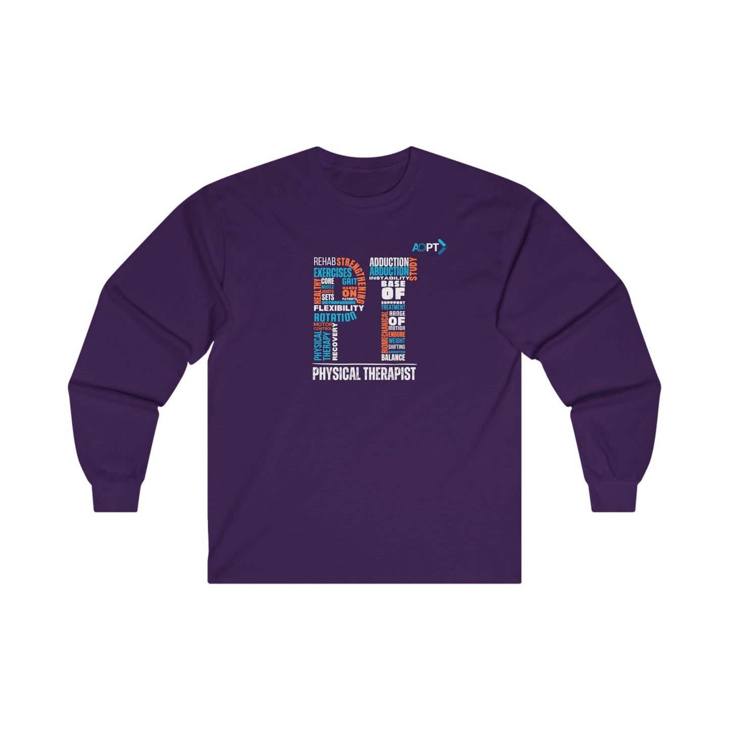 "PT" Physical Therapist Long Sleeve