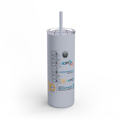 50th Spine Timeline Matte Tumbler, 20oz