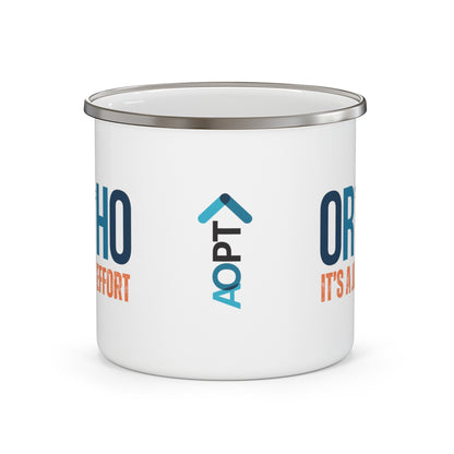 It's A Joint Effort Enamel Mug