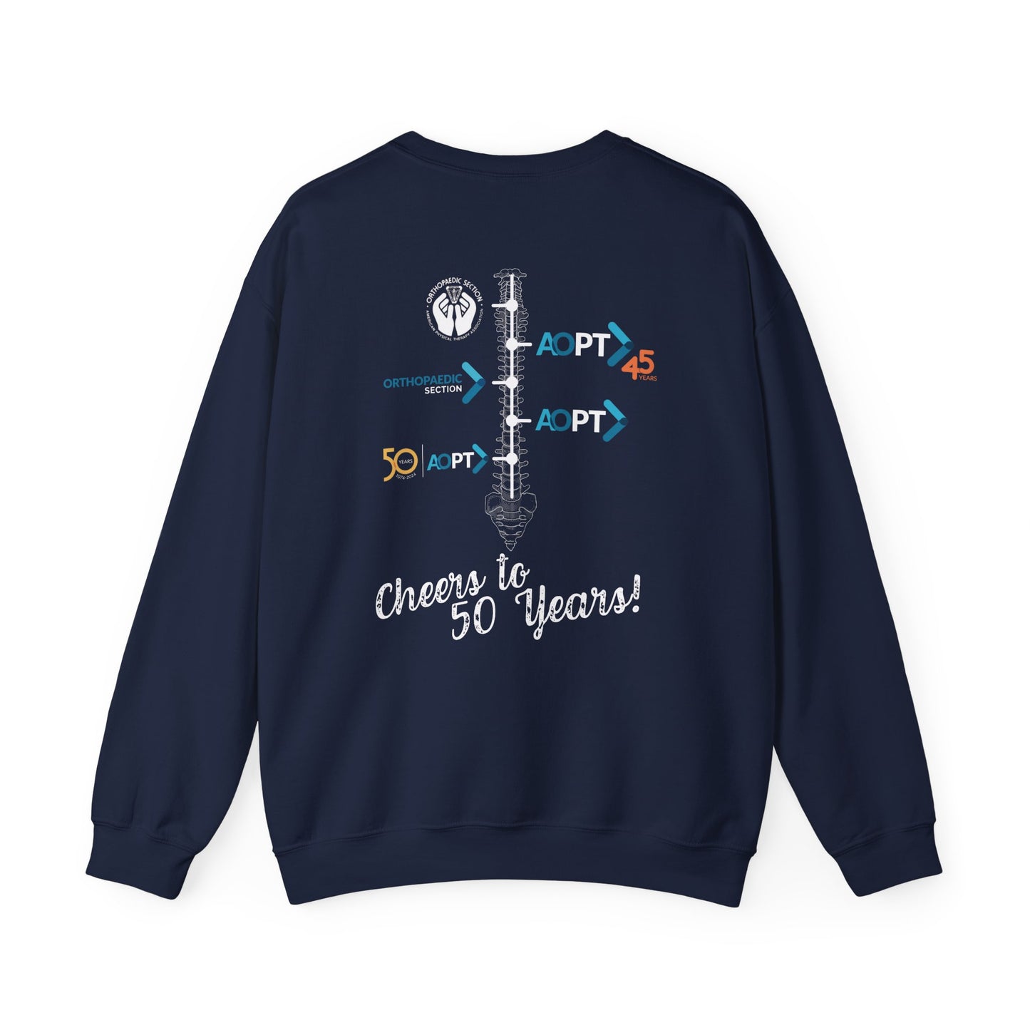 50th Spine Timeline Sweatshirt