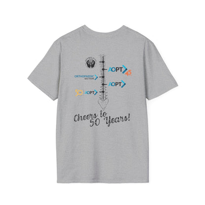 50th Spine Timeline T-shirt