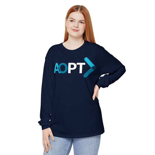AOPT Long Sleeve T-Shirt (logo on Back)