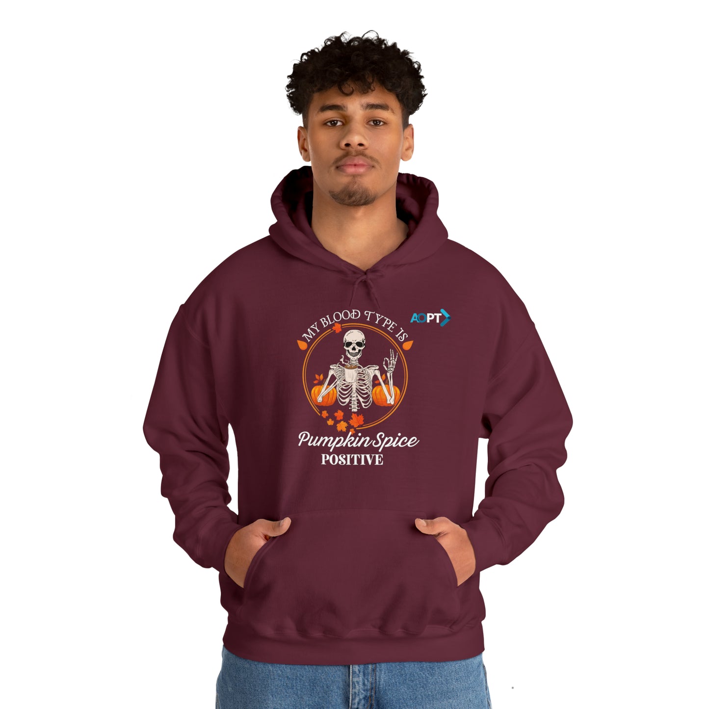 Pumpkin Spice Positive Hooded Sweatshirt