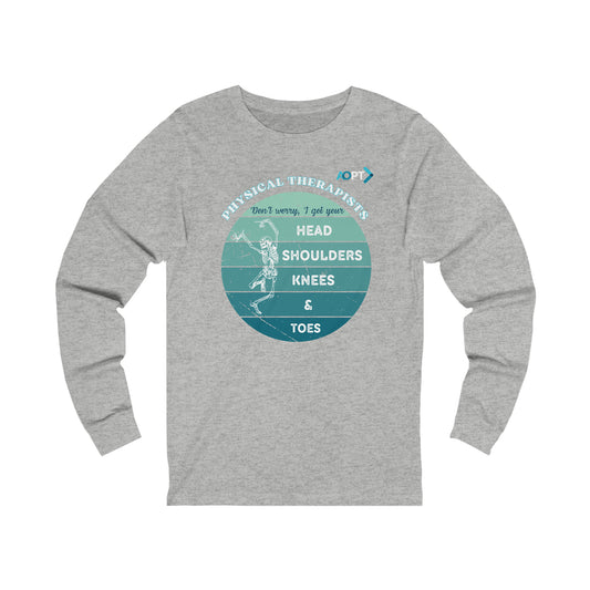 Don't Worry Jersey Long Sleeve Tee