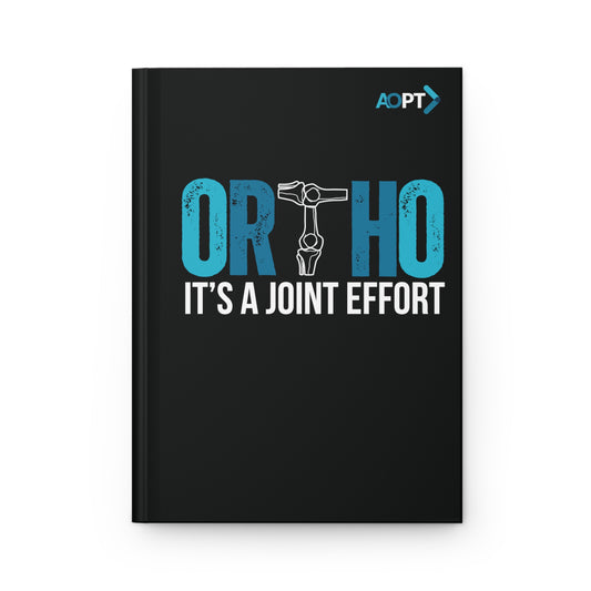 It's A Joint Effort Hardcover Journal