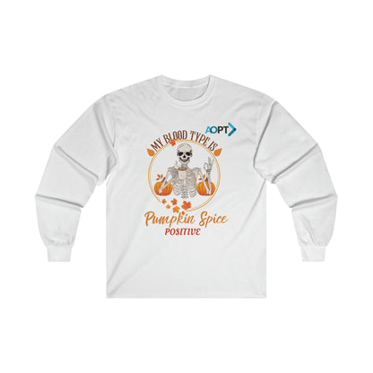 Pumpkin Spice Positive Long Sleeve Tee