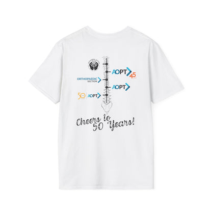 50th Spine Timeline T-shirt