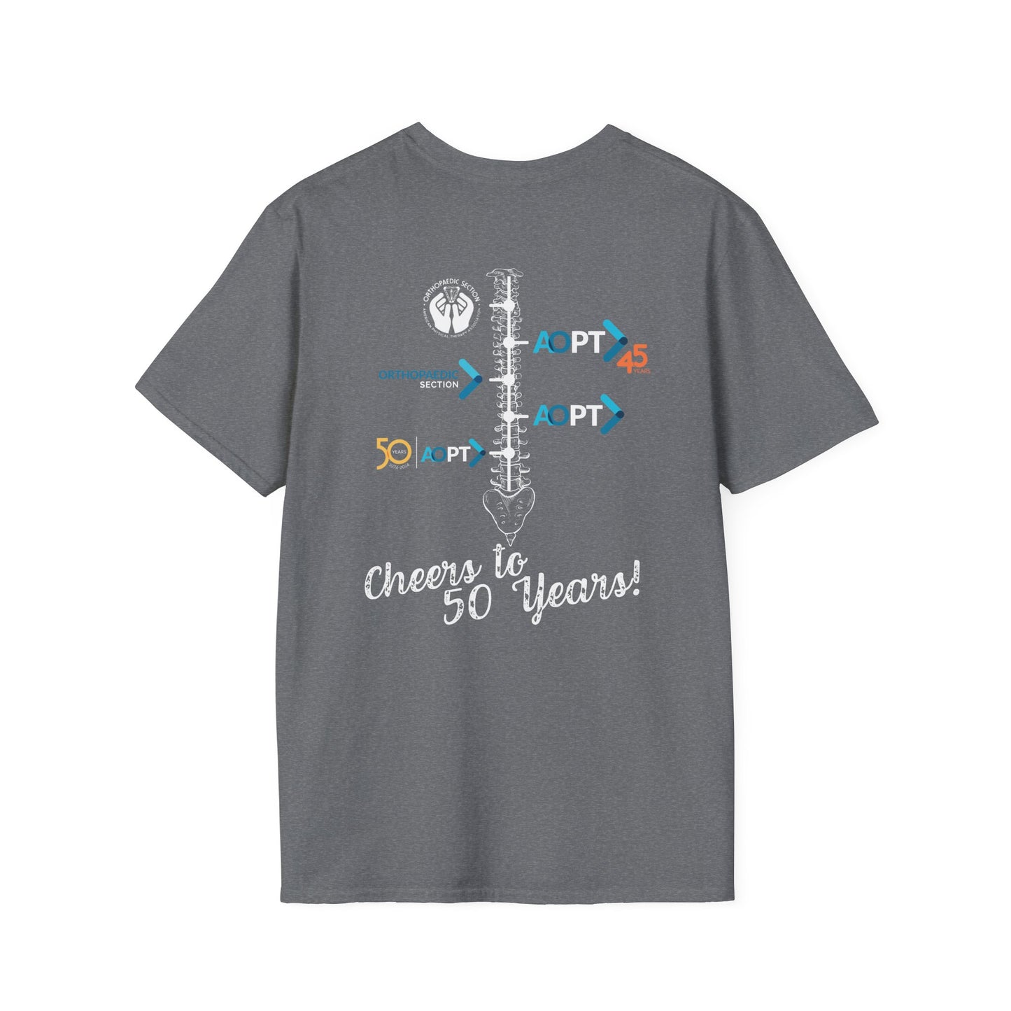 50th Spine Timeline T-shirt