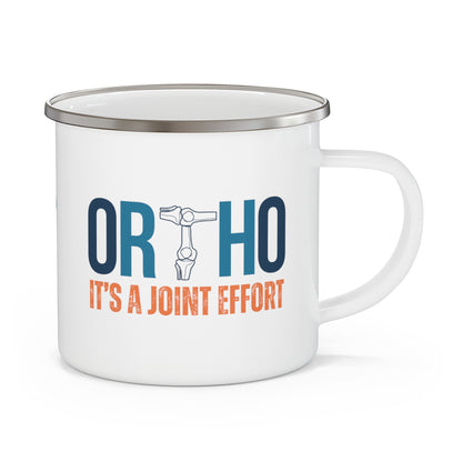 It's A Joint Effort Enamel Mug